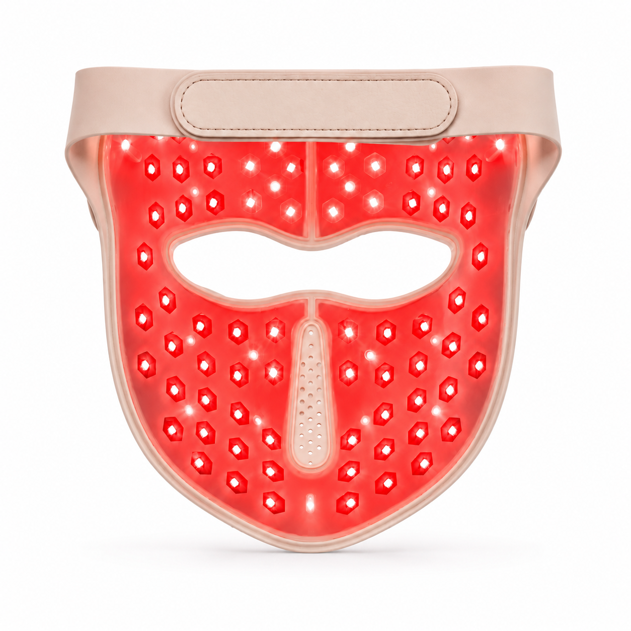 Wearing the Glow Mask